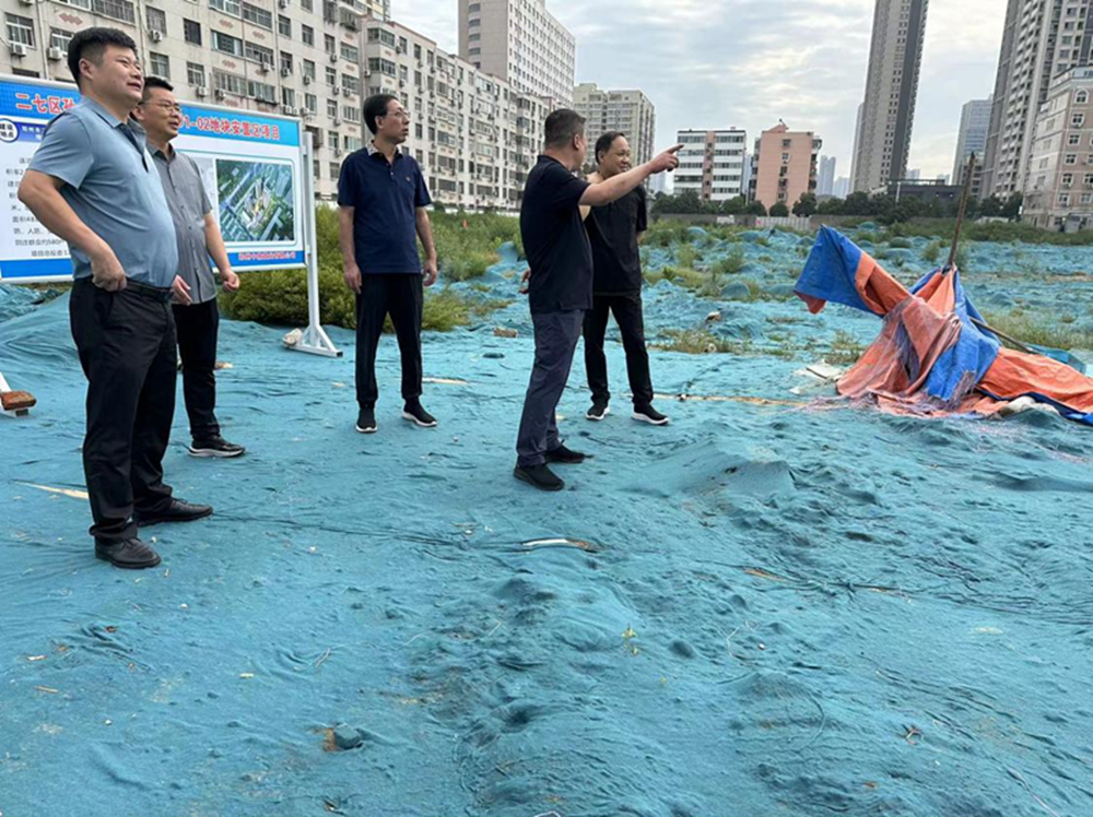 HTH华体会（中国）体育官方网站-HTH.COM
党委委员、副总经理张岩到侯寨新镇区安置区调研项目建设工作