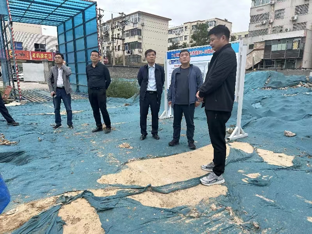 HTH华体会（中国）体育官方网站-HTH.COM
负责人汪洋到孙八砦城中村改造项目调研项目建设工作