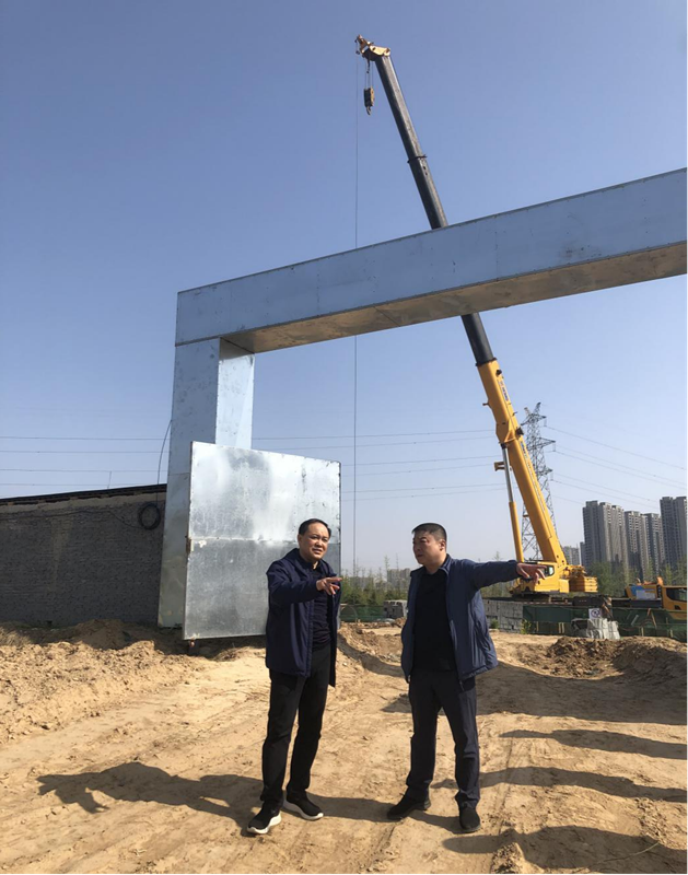 HTH华体会（中国）体育官方网站-HTH.COM
党委委员、副总经理张岩到侯寨新镇区安置区调研项目建设工作