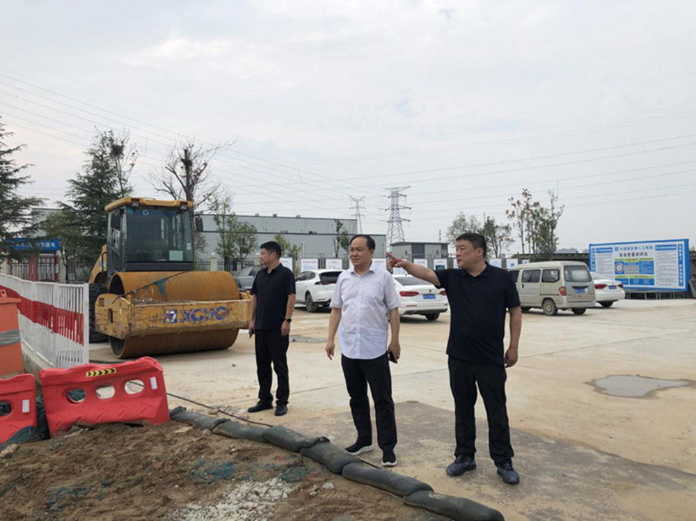 HTH华体会（中国）体育官方网站-HTH.COM
党委委员、副总经理张岩到侯寨新镇区安置区调研项目建设工作
